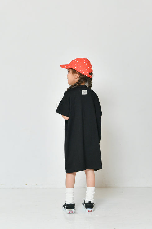 【NEWO・ネオ】3柄ロゴTシャツワンピース|S~M|3125221W